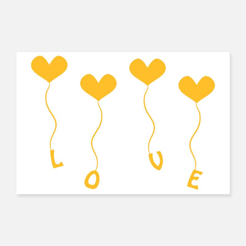 Amour (4) Poster 30 x 20 cm