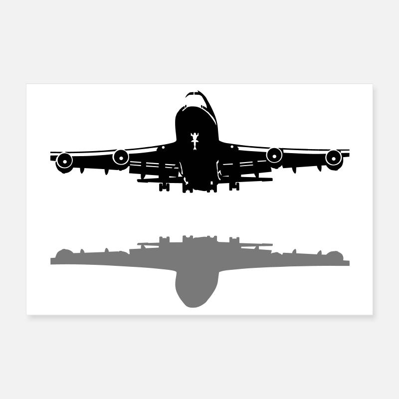-747 Poster 30 x 20 cm