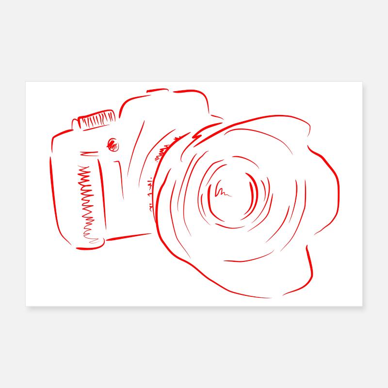 caméra Poster 30 x 20 cm