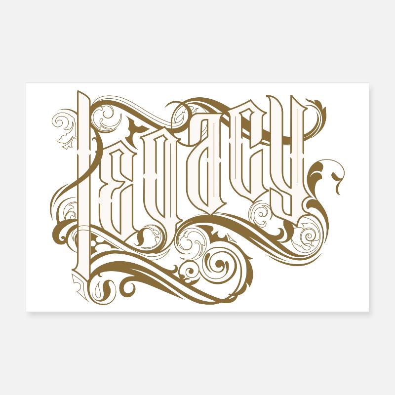 Hinterlassenschaft Poster 30x20 cm