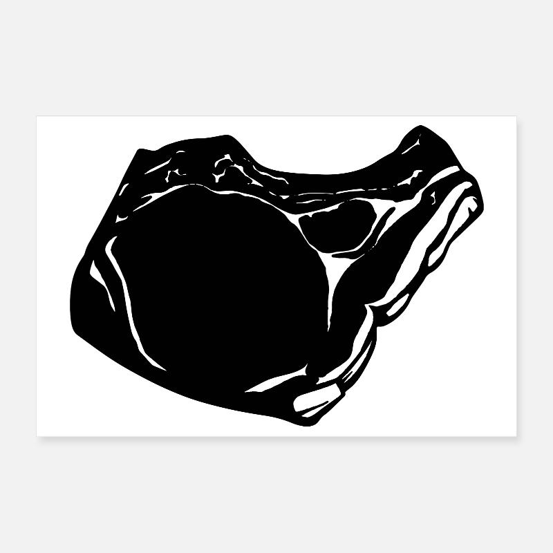 Bifteck Poster 30 x 20 cm