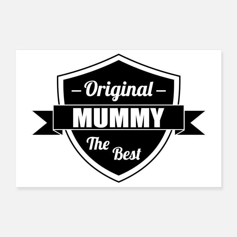 Die beste Mutter - Muttertag Poster 30x20 cm