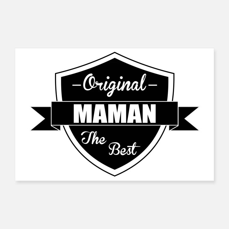 Die beste Mutter - Muttertag Poster 30x20 cm