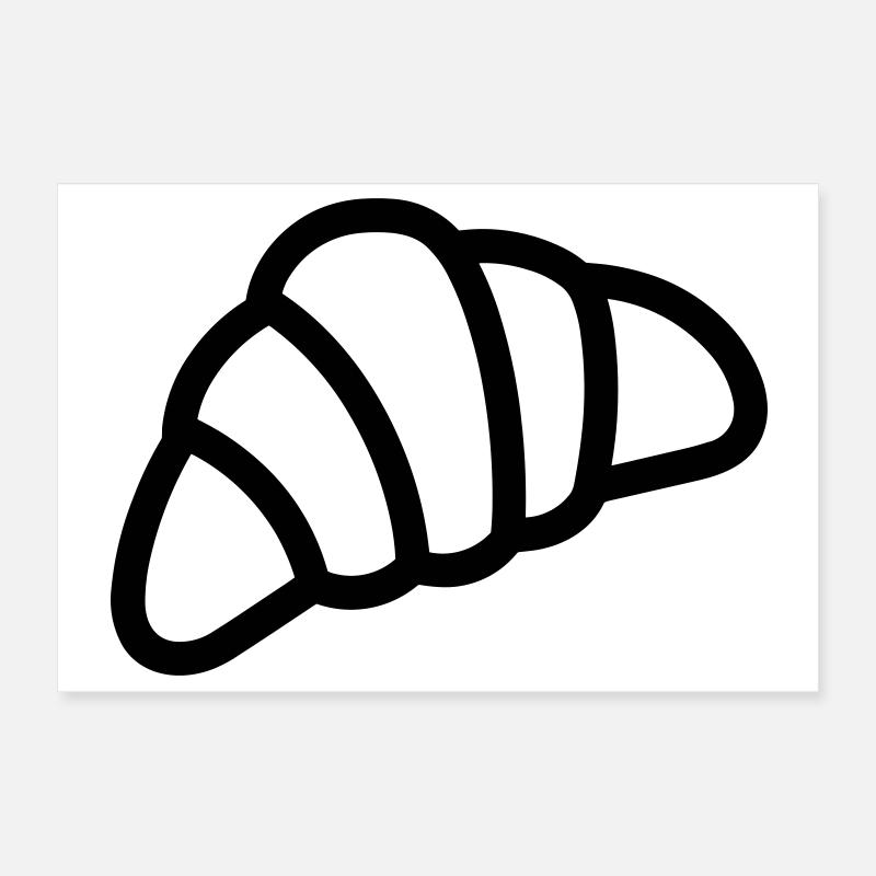 Halbmond Poster 30x20 cm