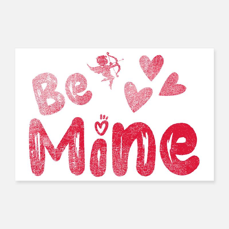 be_mine Poster 30 x 20 cm
