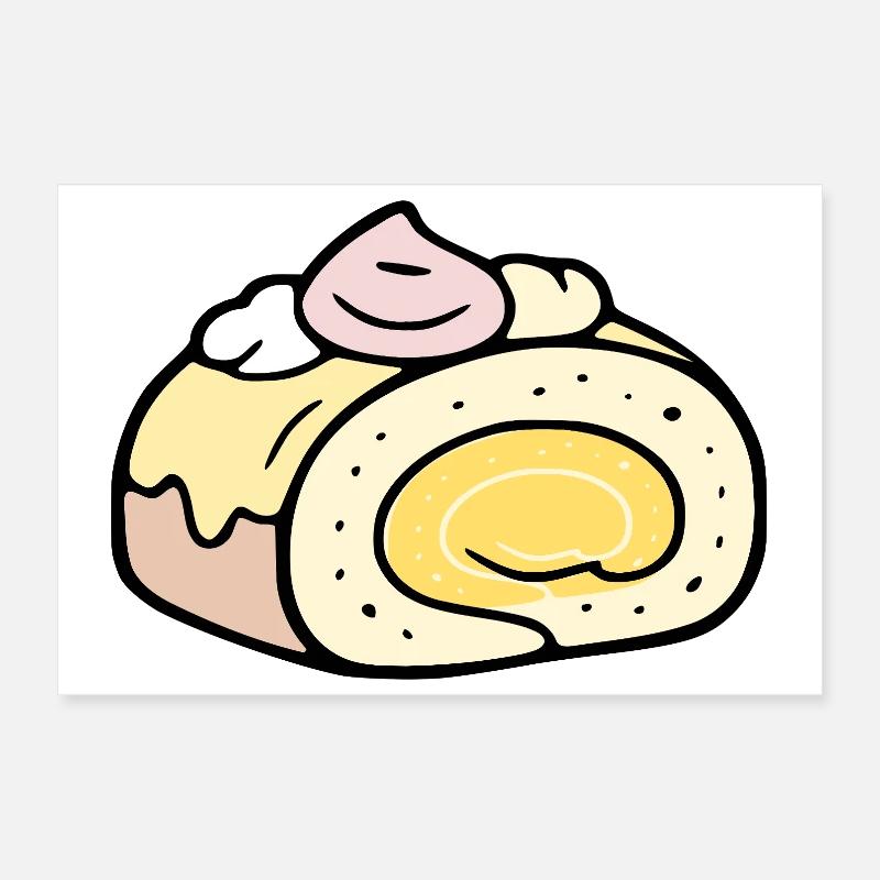 Gâteau d’été Poster 30 x 20 cm