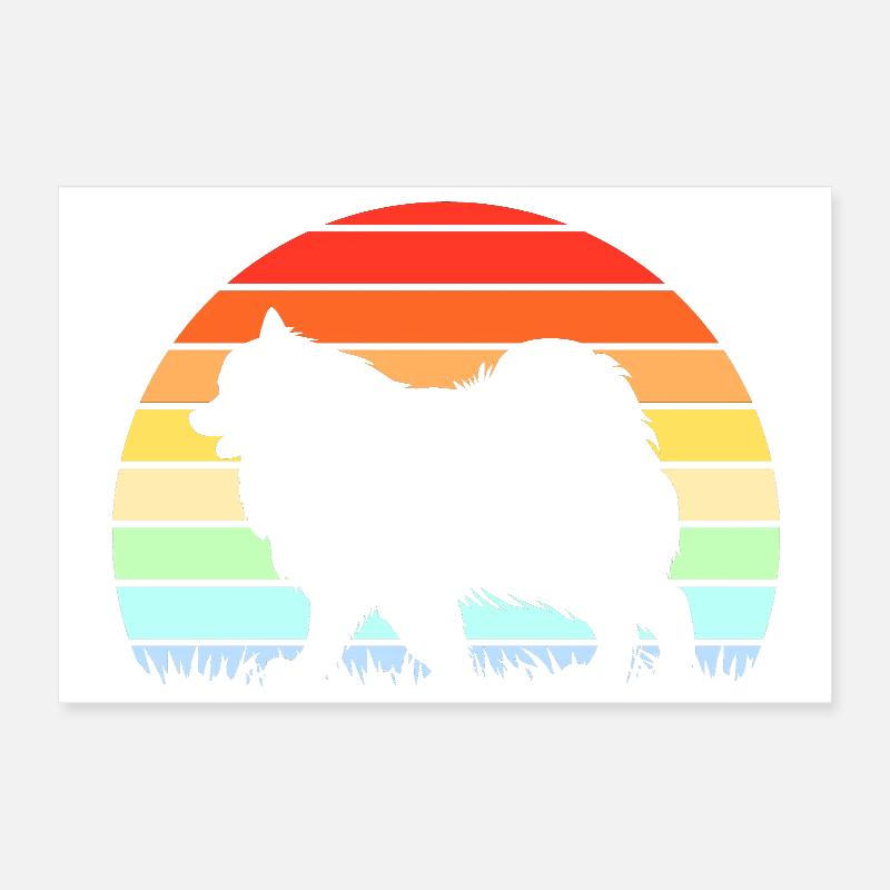 Samoyède Chien Samoyède Poster 30 x 20 cm
