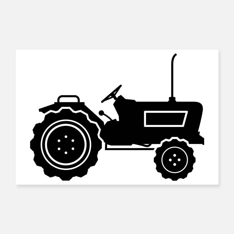 traktor Poster 30x20 cm