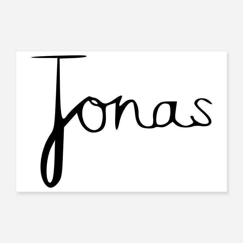 Jonas Poster 30 x 20 cm