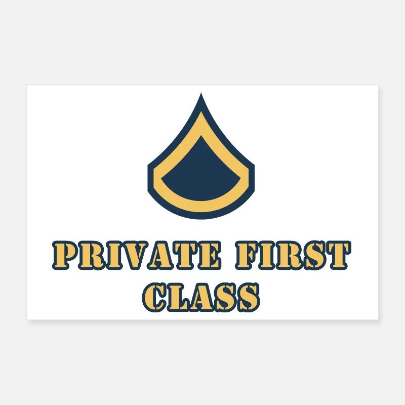 Première classe privée Poster 30 x 20 cm