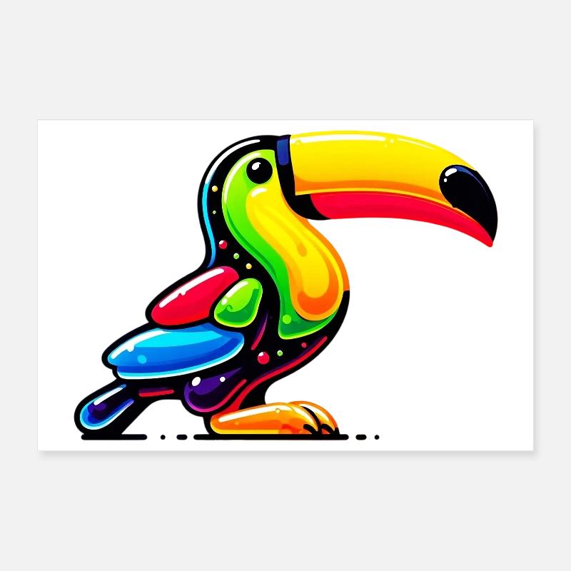 Toucan Poster 30 x 20 cm