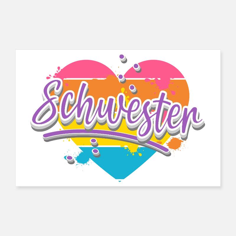Soeur Poster 30 x 20 cm