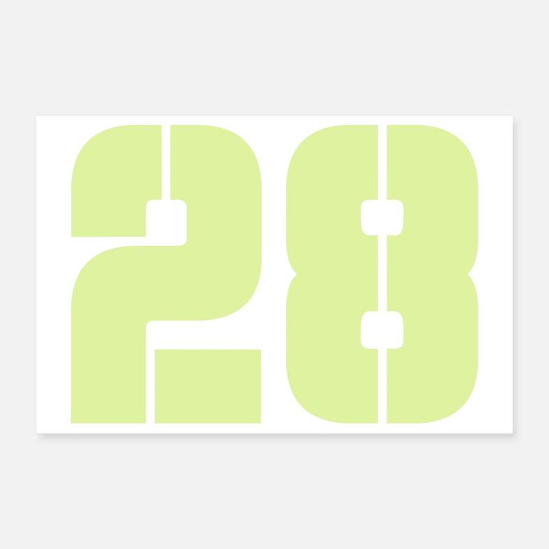 28 Poster 12" x 8" (30x20 cm)