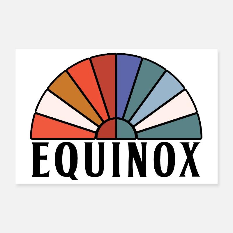 Équinoxe Joyeuses Pâques Ostara Pagan Poster 30 x 20 cm