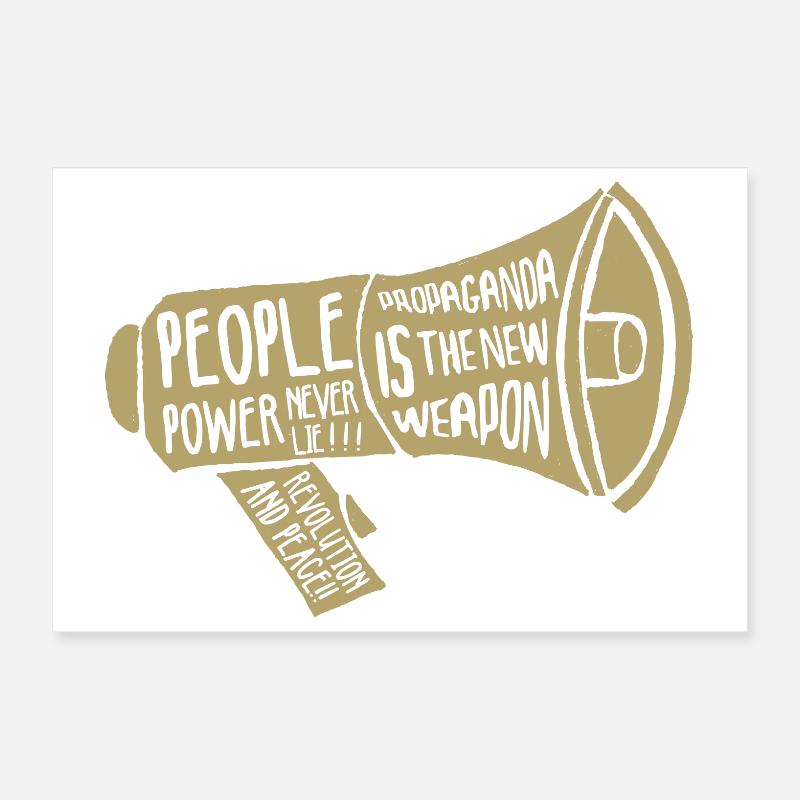 Propaganda! Poster 12" x 8" (30x20 cm)