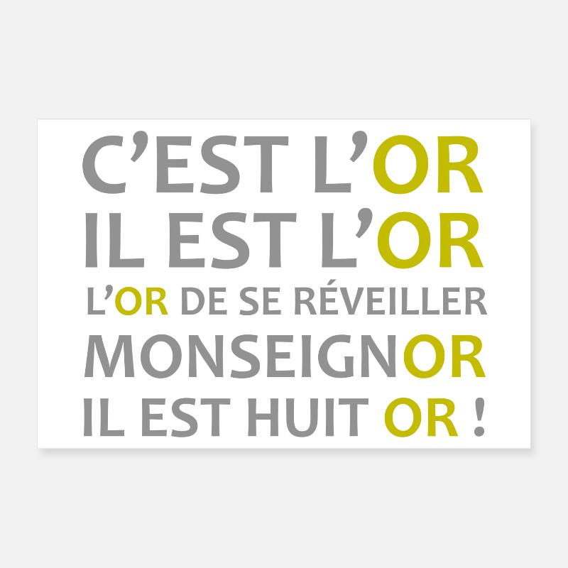 Monseignor Poster 30 x 20 cm