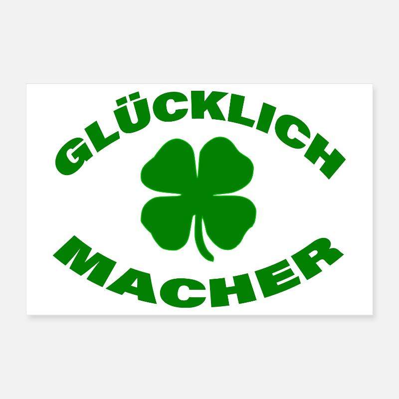 GLÜCKLICHMACHER Poster 30x20 cm
