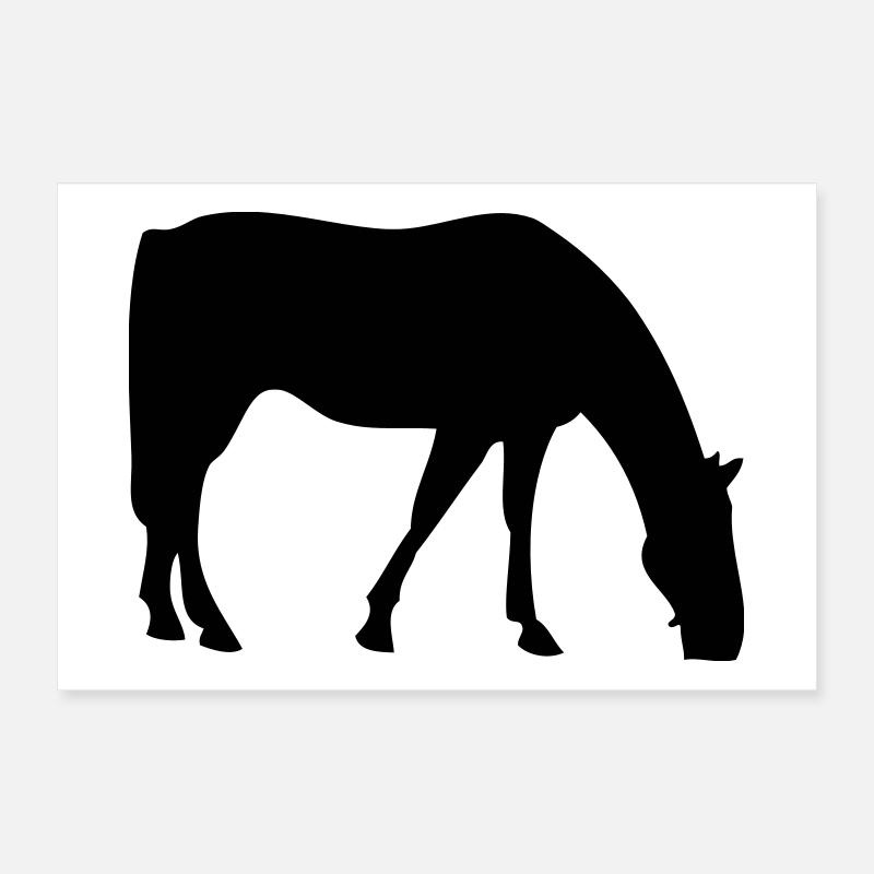 Pferd Poster 30x20 cm