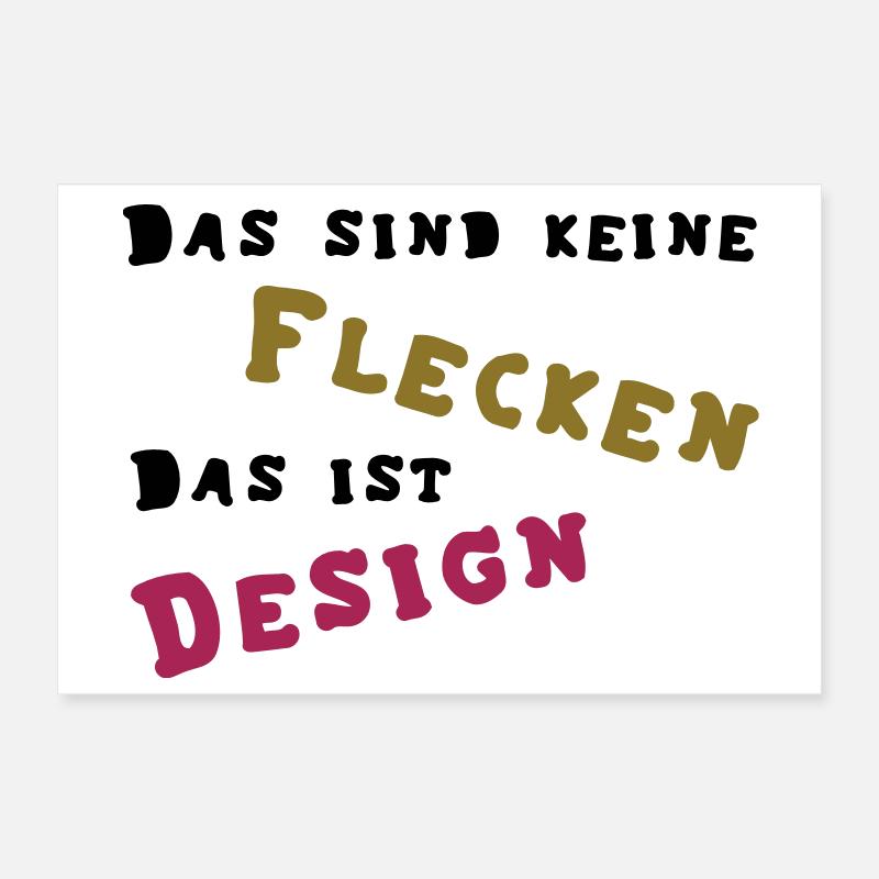 Spots - Design Poster 12" x 8" (30x20 cm)