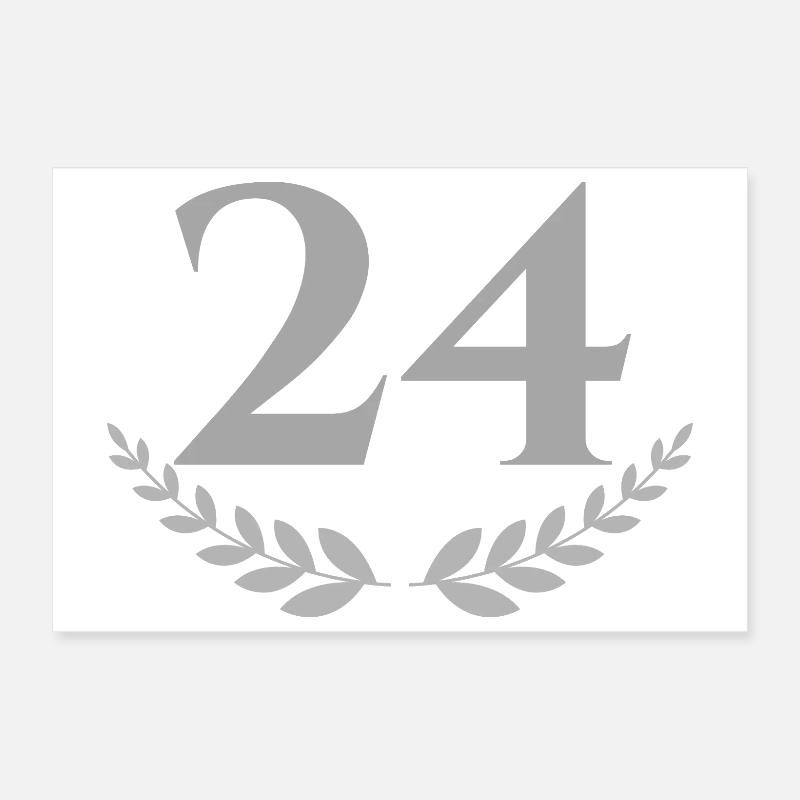 24 Poster 30 x 20 cm