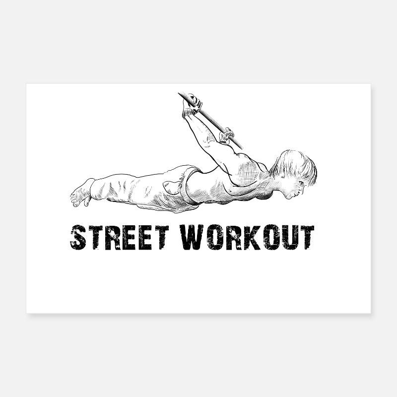 street workout Poster 30x20 cm