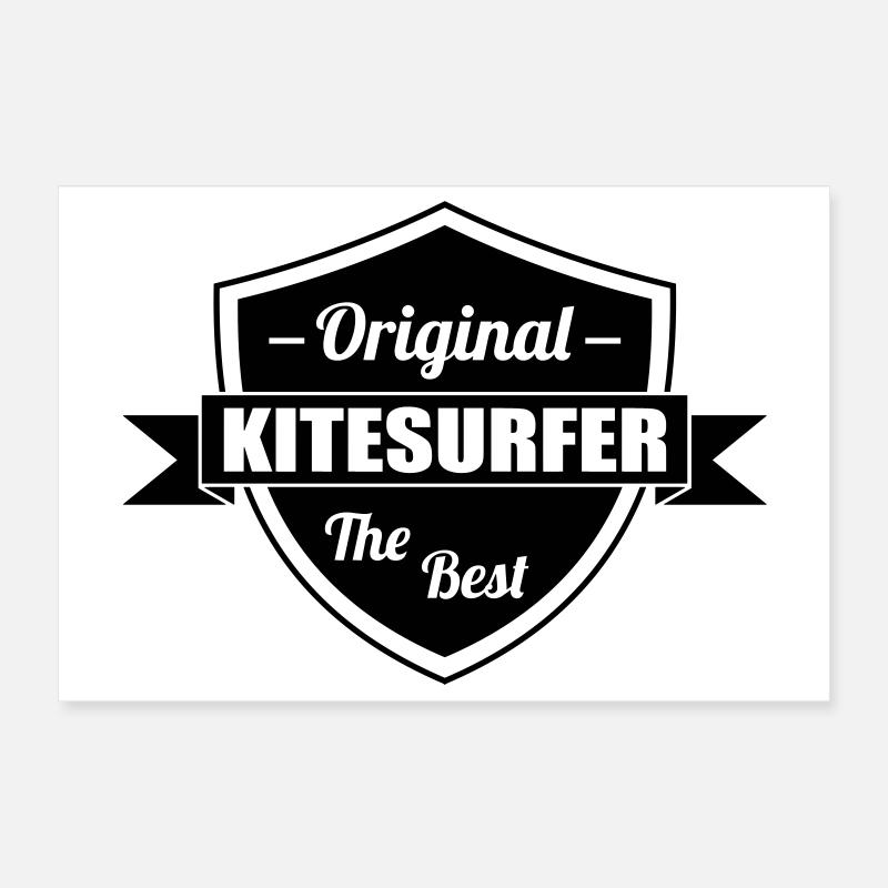 Kiteboarding / Kitesurfing / Kitesurf / Poster 30 x 20 cm