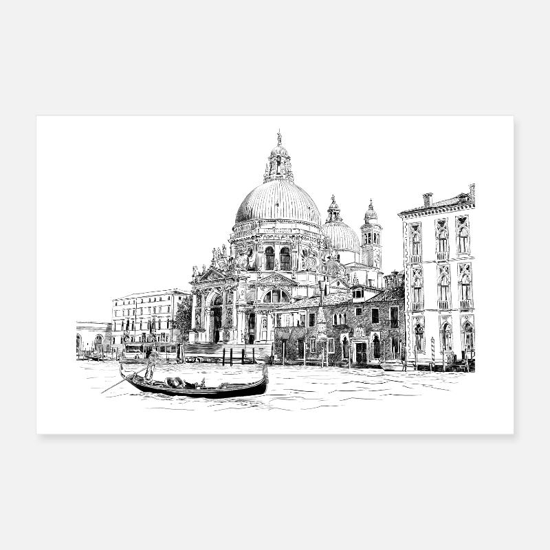 Venedig Poster 30x20 cm