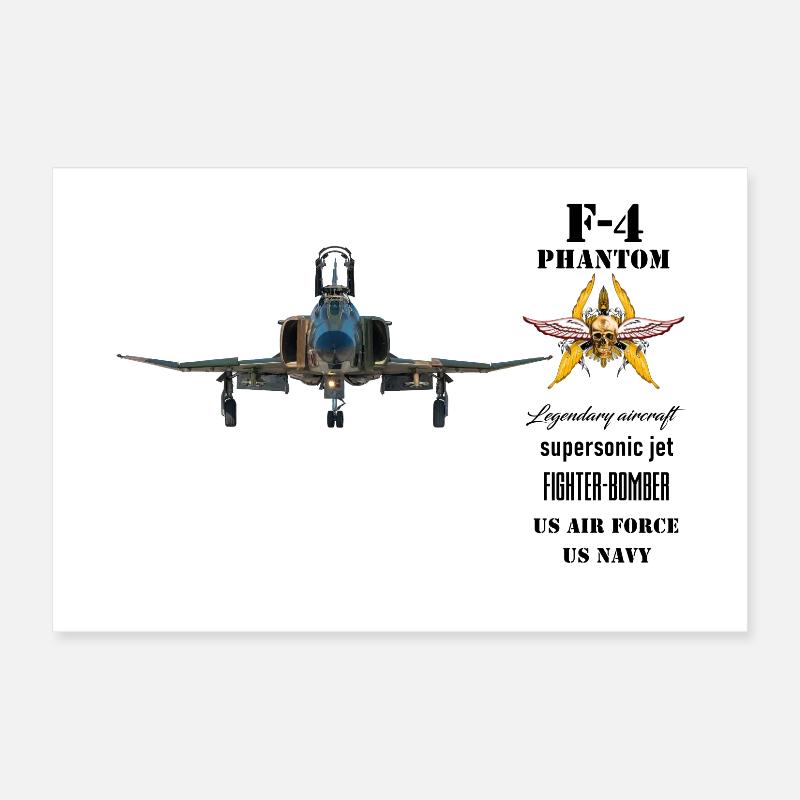 F-4 Phantom Poster 30x20 cm