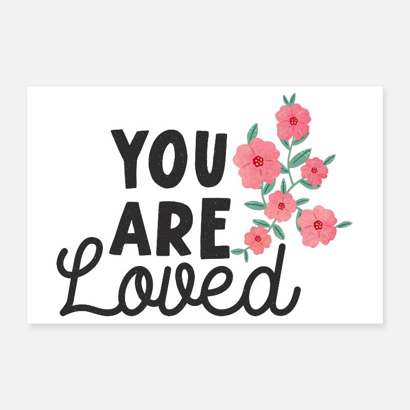 Vous êtes aimé Poster 30 x 20 cm