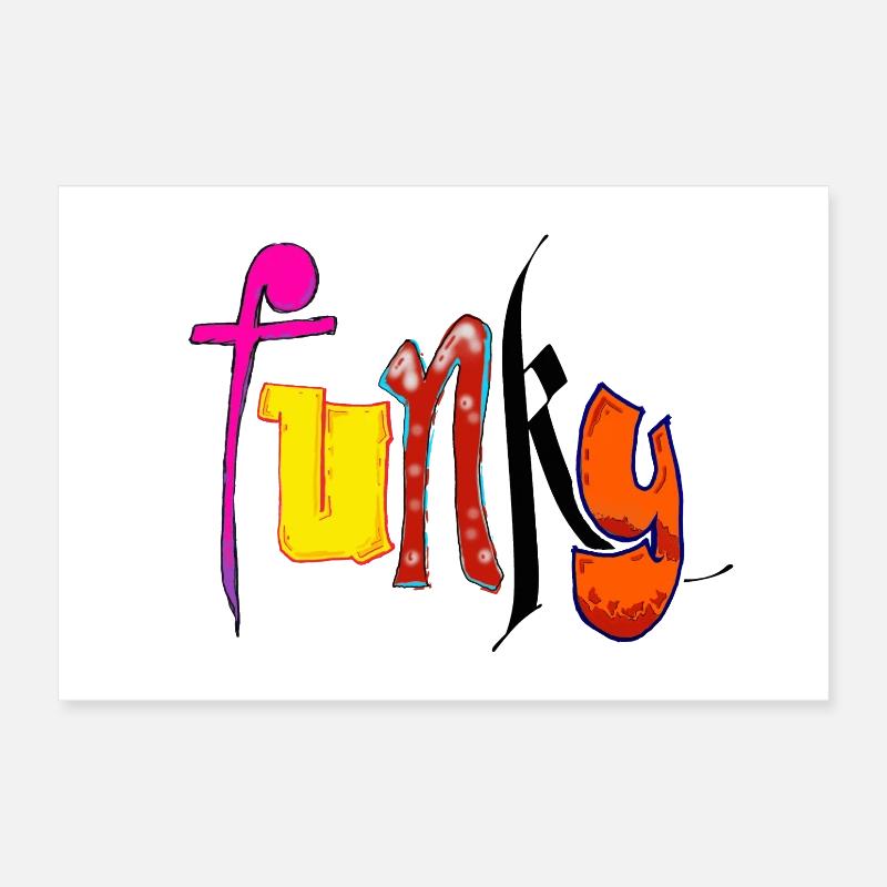 Funky Poster 30x20 cm