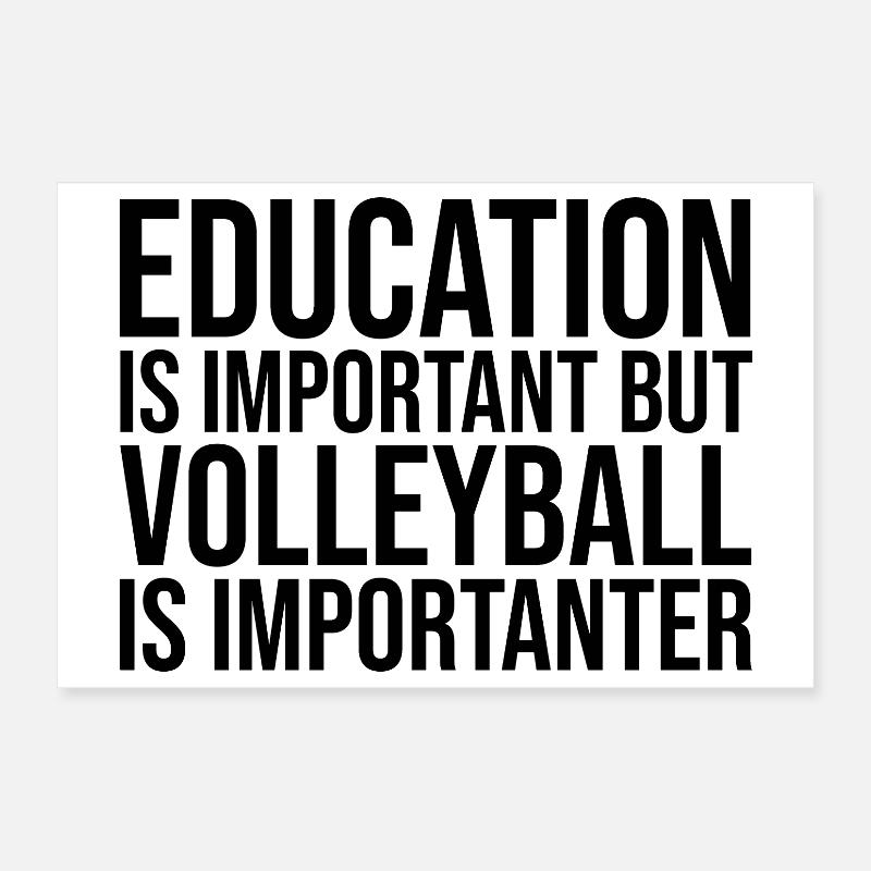 volley-ball Poster 30 x 20 cm