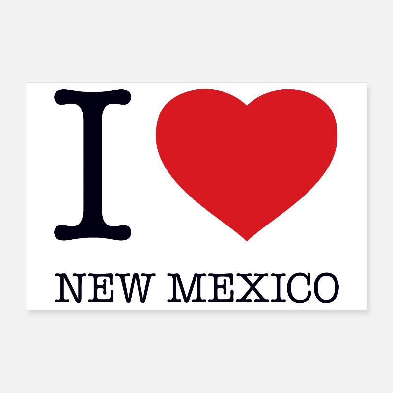 I LOVE NEW MEXICO Poster 30x20 cm