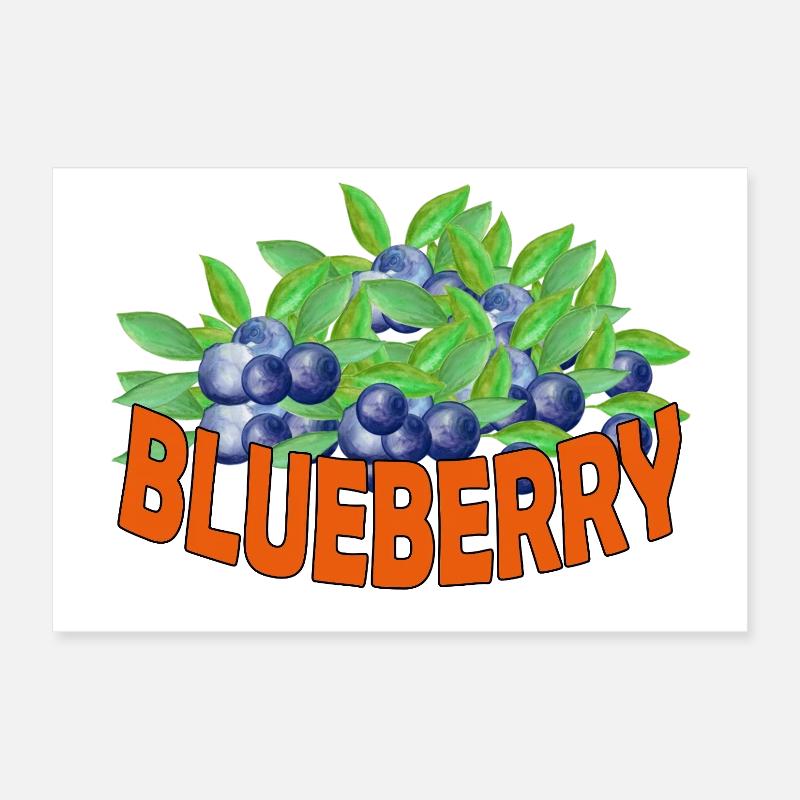 Myrtille Poster 30 x 20 cm