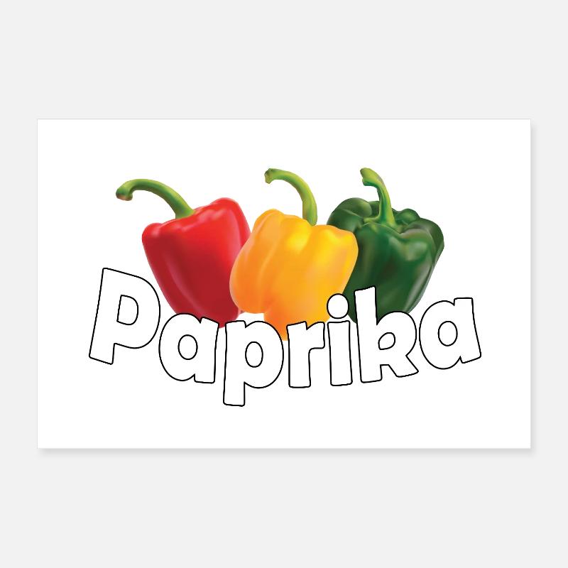 PAPRIKA Poster 30x20 cm