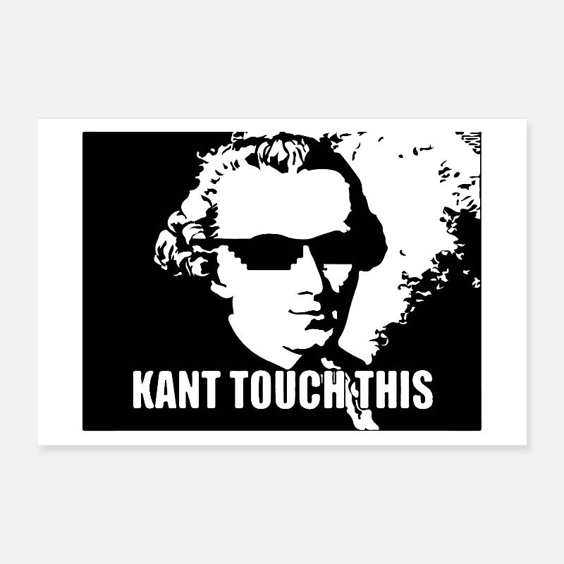 Kant touch this Poster 30x20 cm