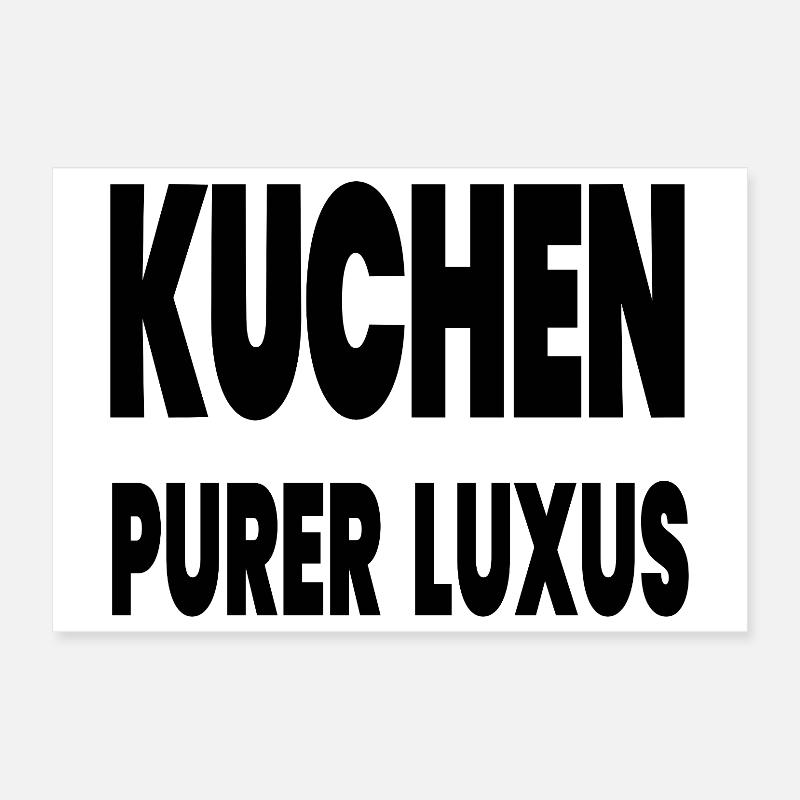 Kuchen Poster 30x20 cm