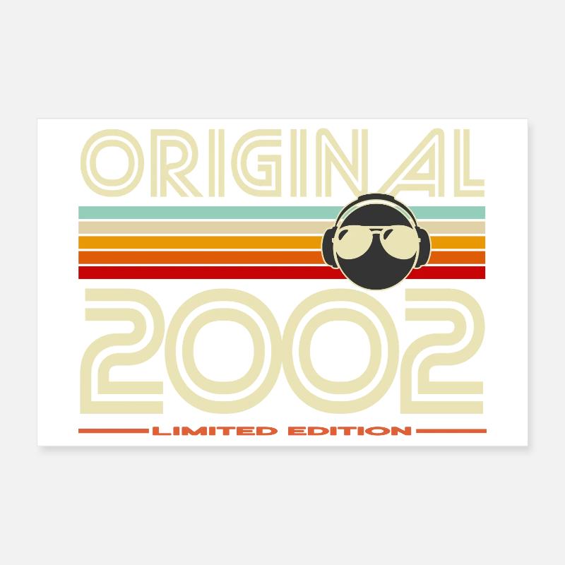Original 2002 édition limitée Poster 30 x 20 cm