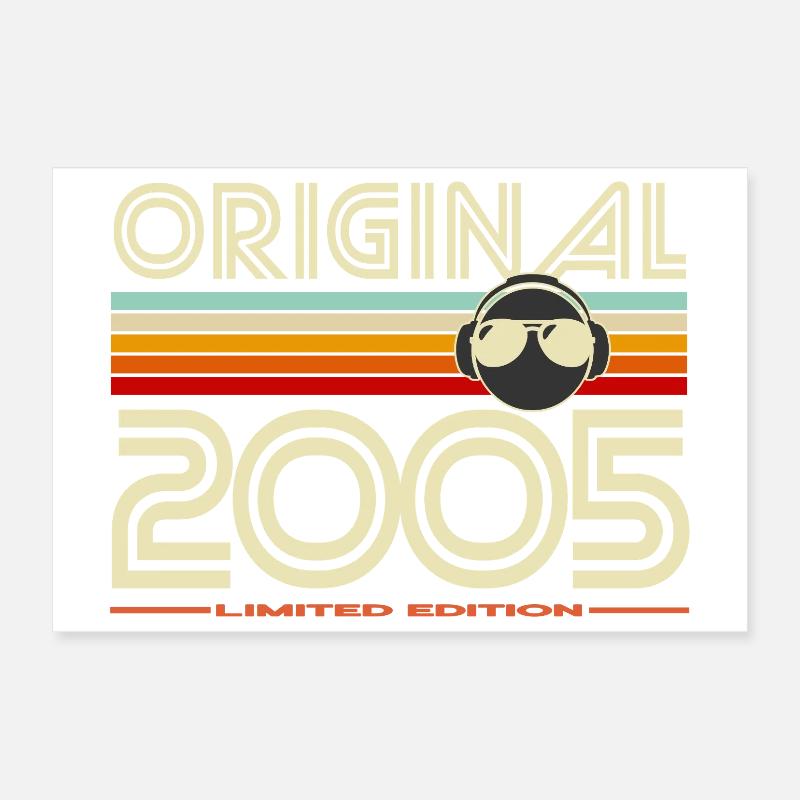Original 2005 Édition limitée Poster 30 x 20 cm