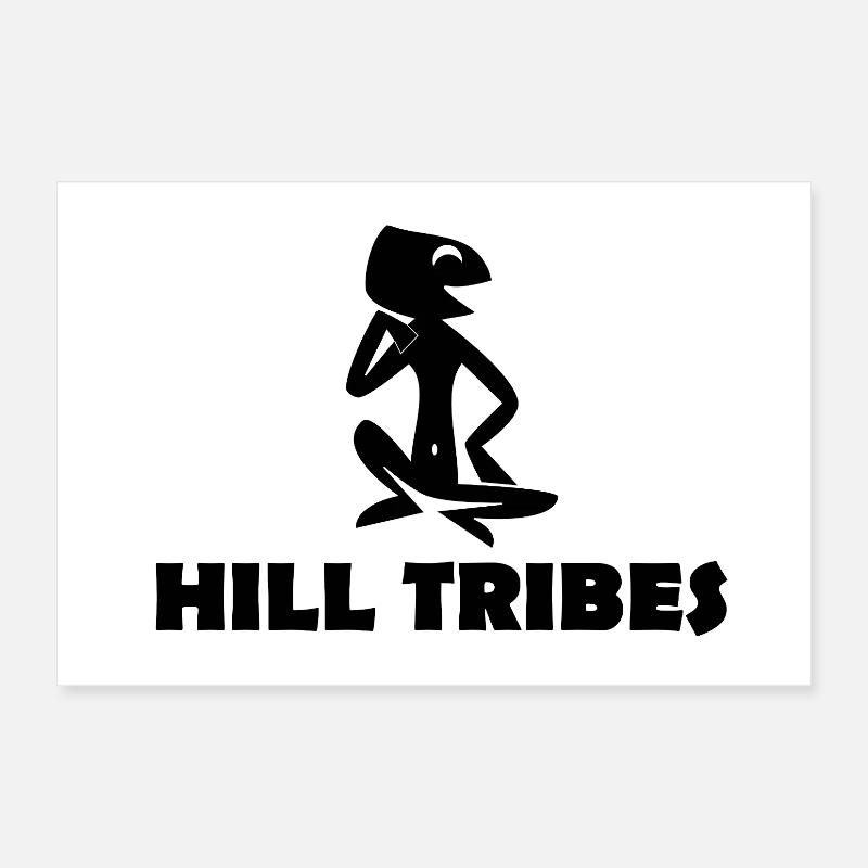 HILL TRIBES Poster 30x20 cm