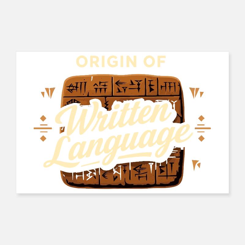Ancient Mesopotamia, Sumerian Poster 12" x 8" (30x20 cm)