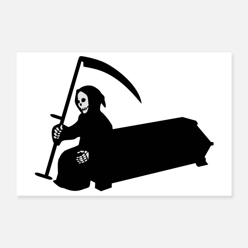 sarg sense halloween Poster 30x20 cm