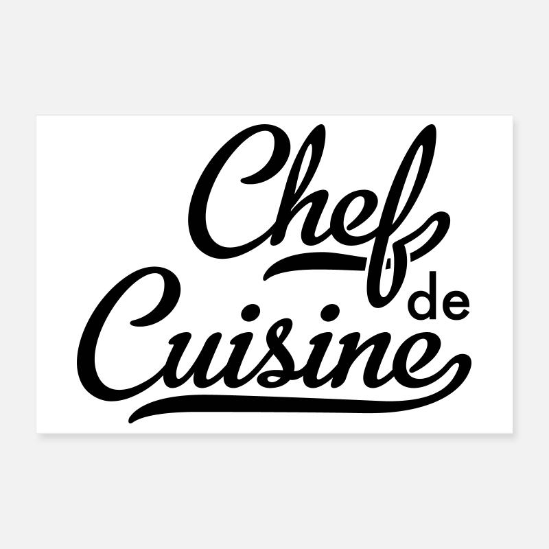 Chef Poster 30 x 20 cm