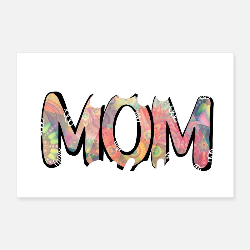 geschenk muttertag liebe mama best mum ever Poster 30x20 cm