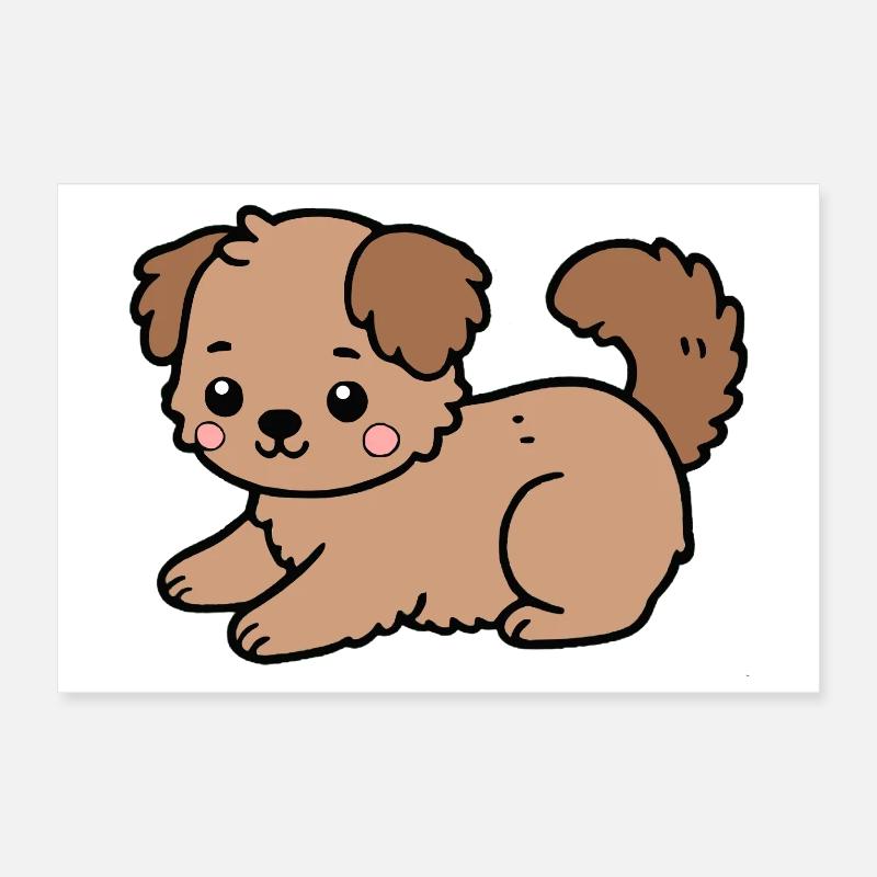 Hund Poster 30x20 cm