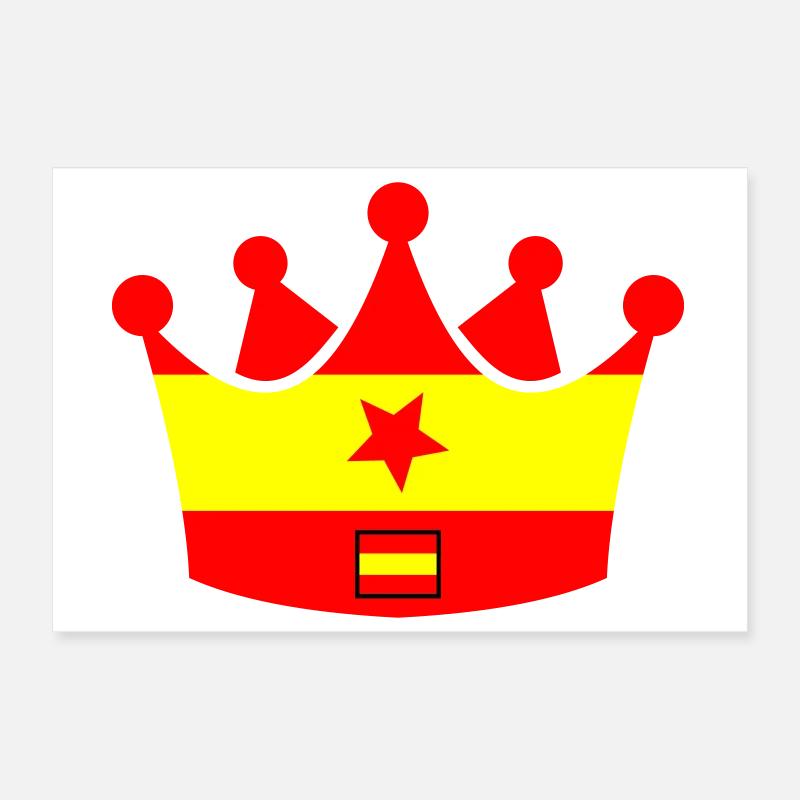 Couronne espagnole Poster 30 x 20 cm