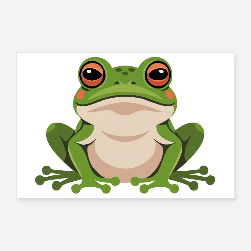 Grenouille Poster 30 x 20 cm