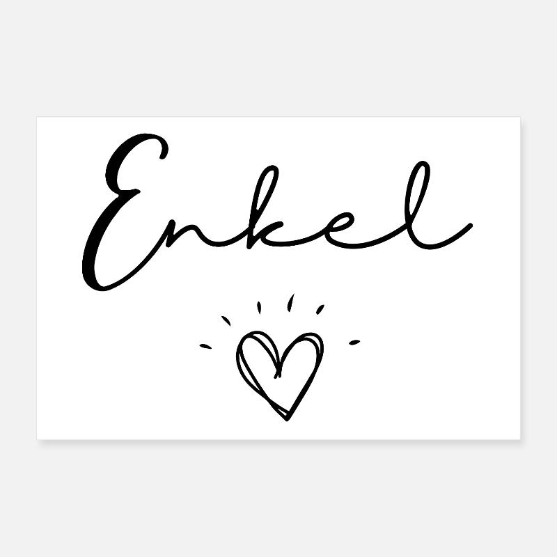 Enkel Poster 30 x 20 cm