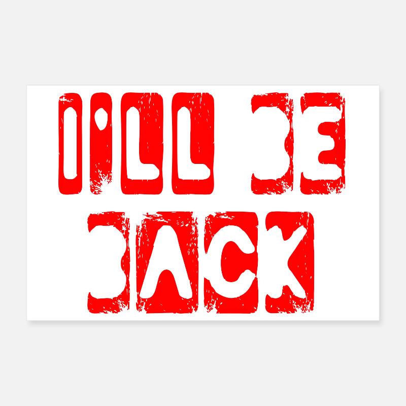 I am back! Poster 12" x 8" (30x20 cm)