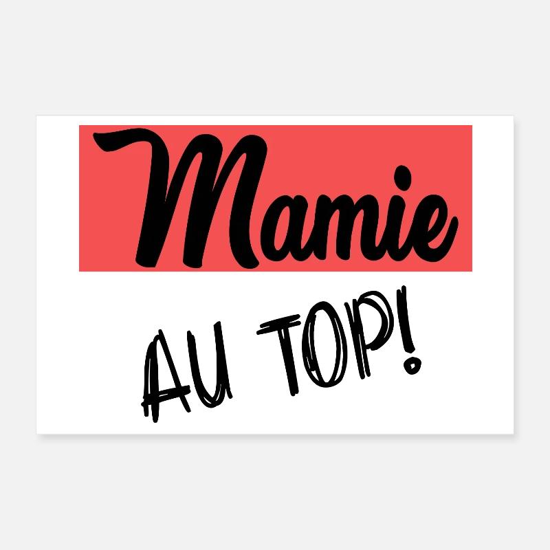 GRANNY Poster 12" x 8" (30x20 cm)