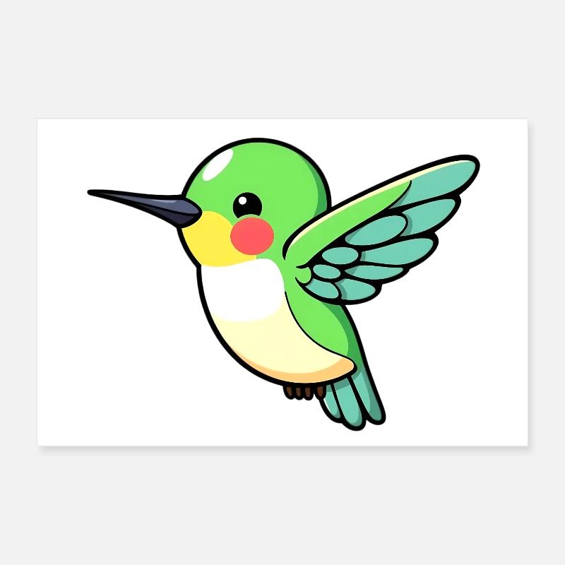 Colibri Poster 30 x 20 cm